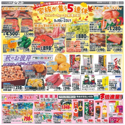 家族が集う5連休